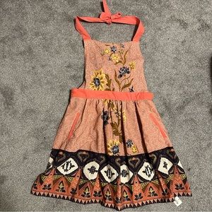 Anthropology Apron Baking Cooking One Size